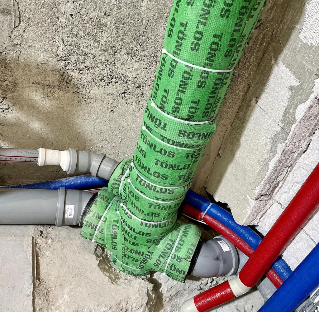 Drain pipe insulation Kanalisatsioonipüstiku kanalisatsioonipüstaku heliisolatsioon