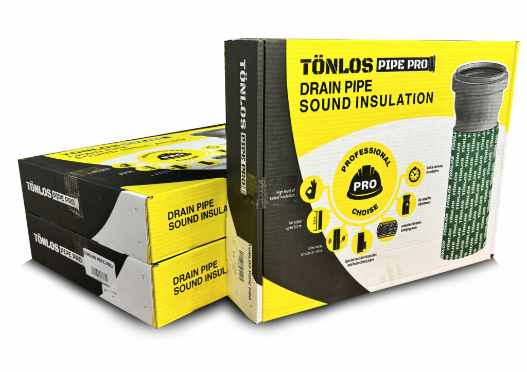 Drain pipe insulation Kanalisatsioonipüstiku kanalisatsioonipüstaku heliisolatsioon